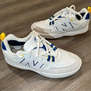 New Balance 808 Numeric Tiago Lemos White Royal Athletic Sneakers